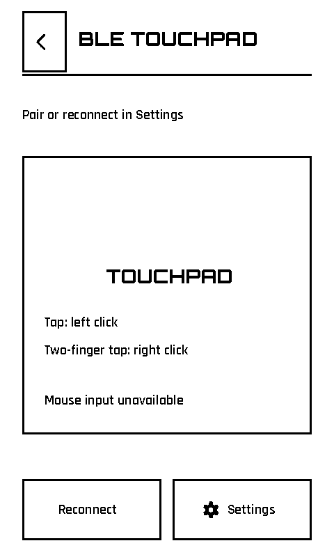 hid paper touchpad
